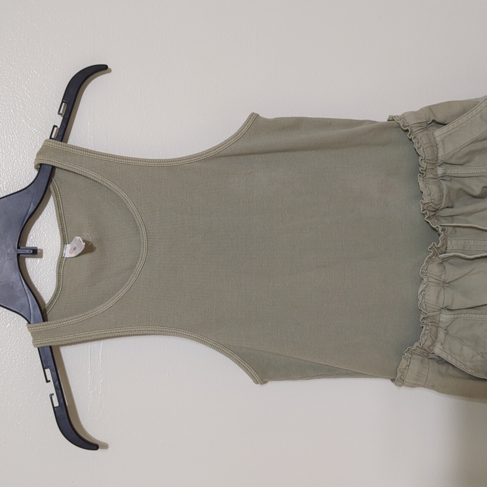 Anthropologie Daily Practice Be Bold Racerback Twofer Dress - Picture 6 of 9